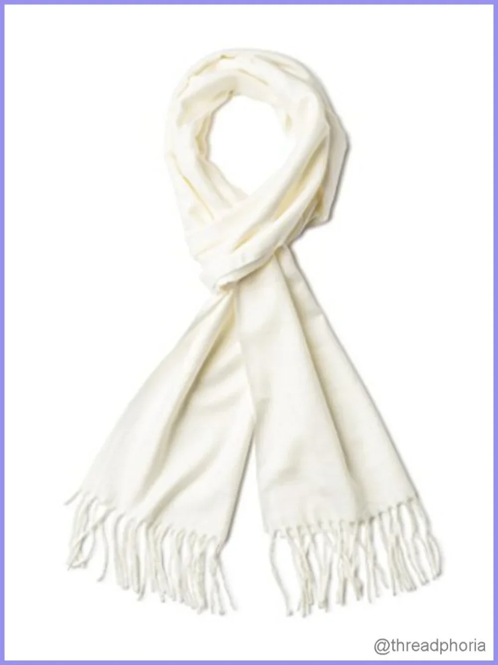 Cashmere Feel Winter Scarf Soft Classic 72x12 Fringe Wrap